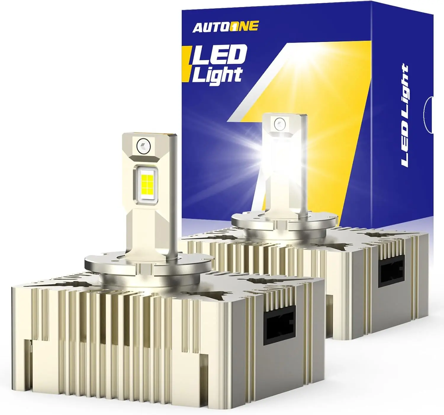 

2025 Upgraded D5S D5R Bulbs, 900% Brighter, 32000 Lumens 6000K Brightest Fog Light, 50000 Hours Lifespan