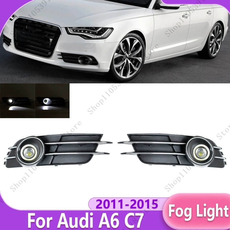 2pcs-car-front-bumper-drl-fog-light-grille-for-audi-a6-c7-2011-2012-2015-fog-lamp-cover-racing-grilles-4gd807681b-4gd807682b