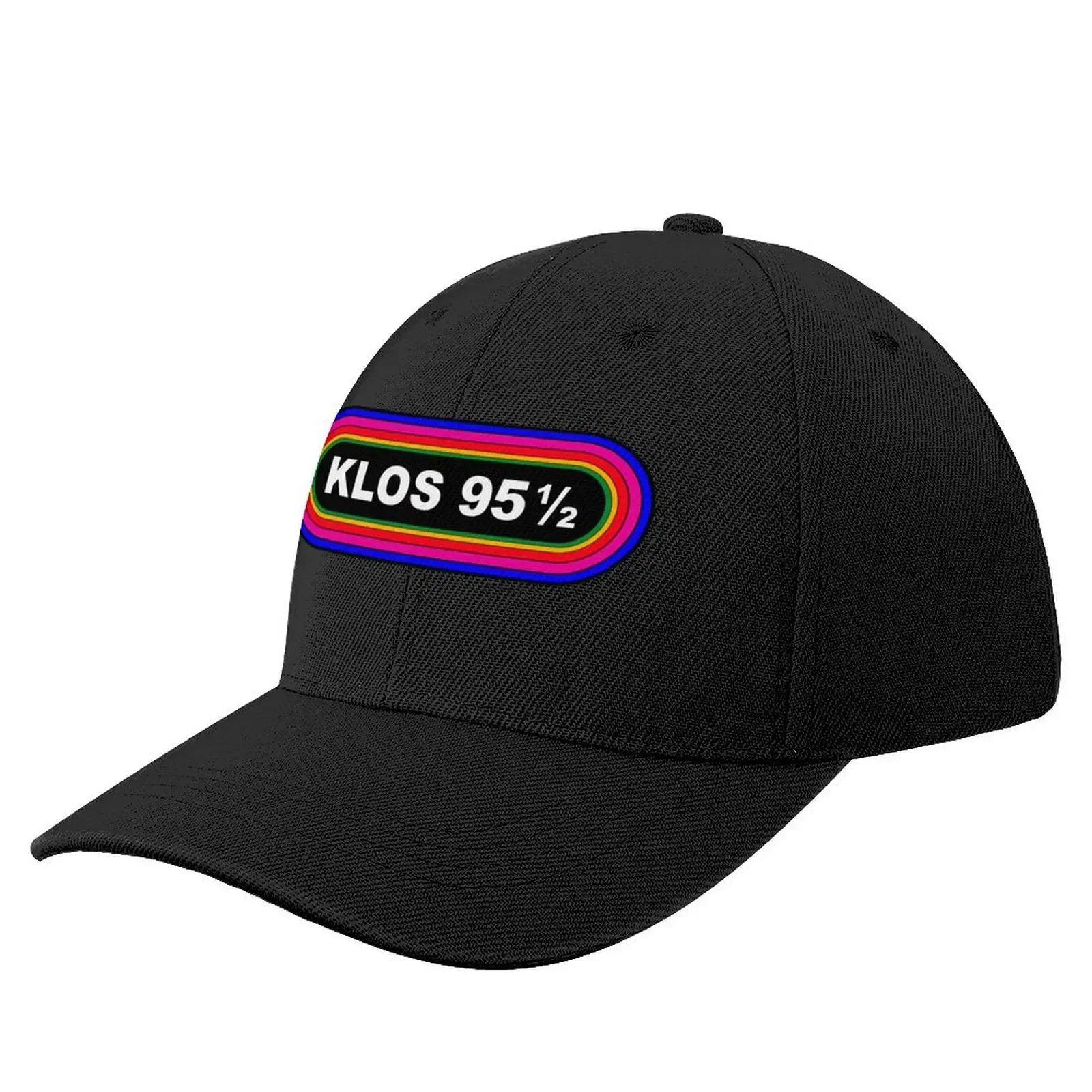

Klos 95.5 Vintage Baseball Cap tactical cap Military Cap Man black Men Hats Women's