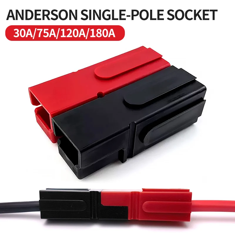 10/50/100/500 Pcs Anderson Plug 30A Amp 600V Power Marine Connector Pole For Anderson Powerpole Interlocking Plug Terminals