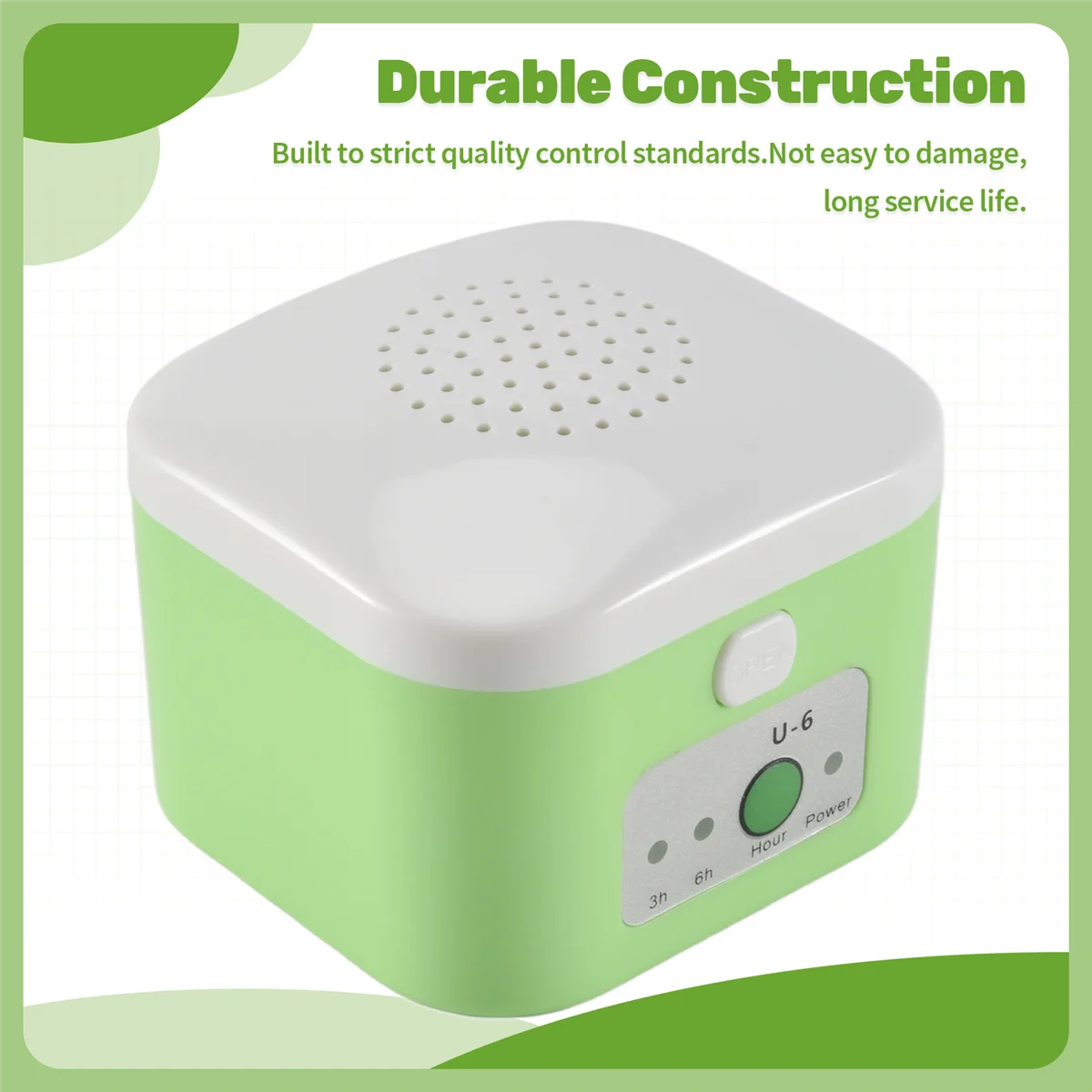 LSJD Electric Hearing Aid Dehumidifier USB Drying Box Moisture Proof Hearing Aids Dryer Case Protect Ear Care Health