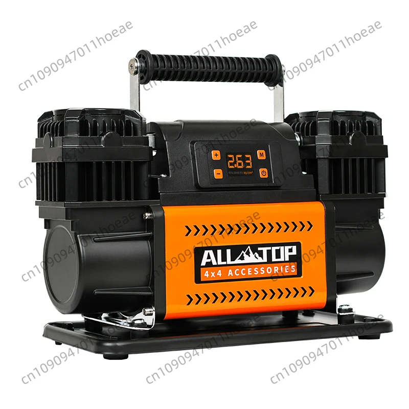 Pu Intelligent Vehicle 12v Double Cylinder High Pressure High Power Off-road Suv Inflator Pump