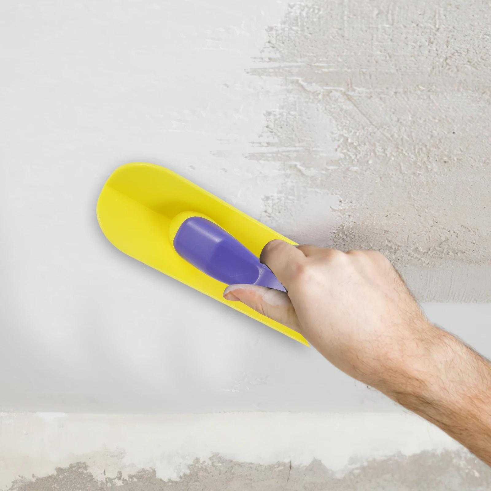 

Plastic Corner Trowel Wall Repair Tool Smooth Plaster Construction Supply Putty Bricklaying Trowel Drywall