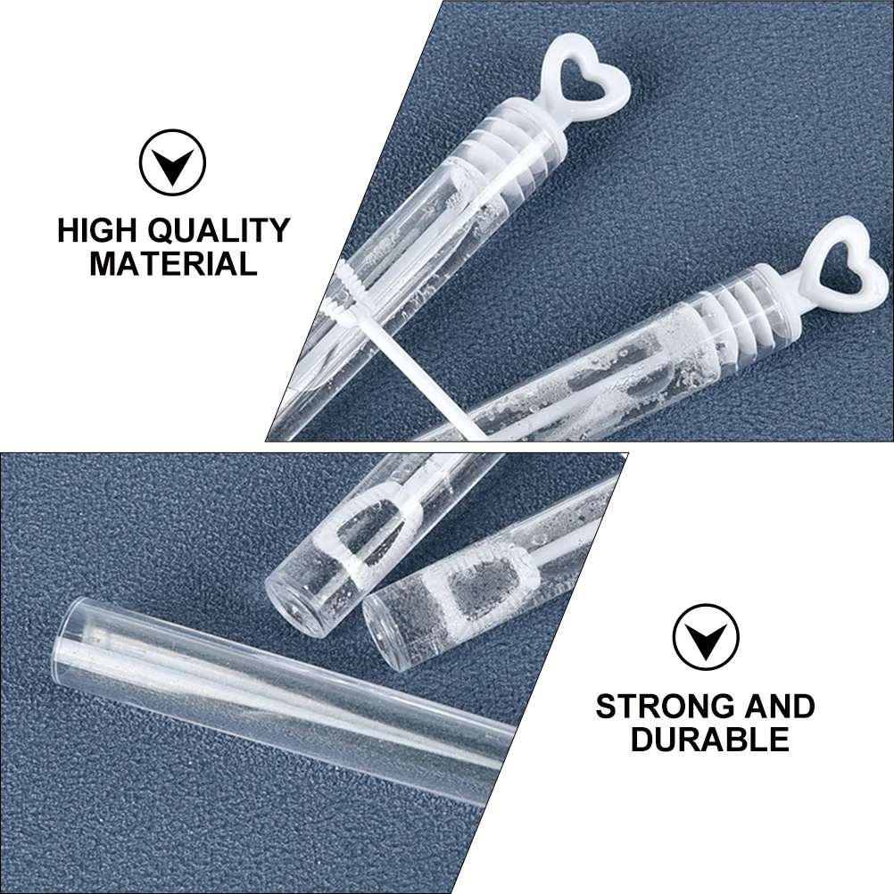 50pcs Empty Solution Bottles For Kids Bubble Wand Set Giant Bubble Maker Outdoor Party Carnival Activity Supplies