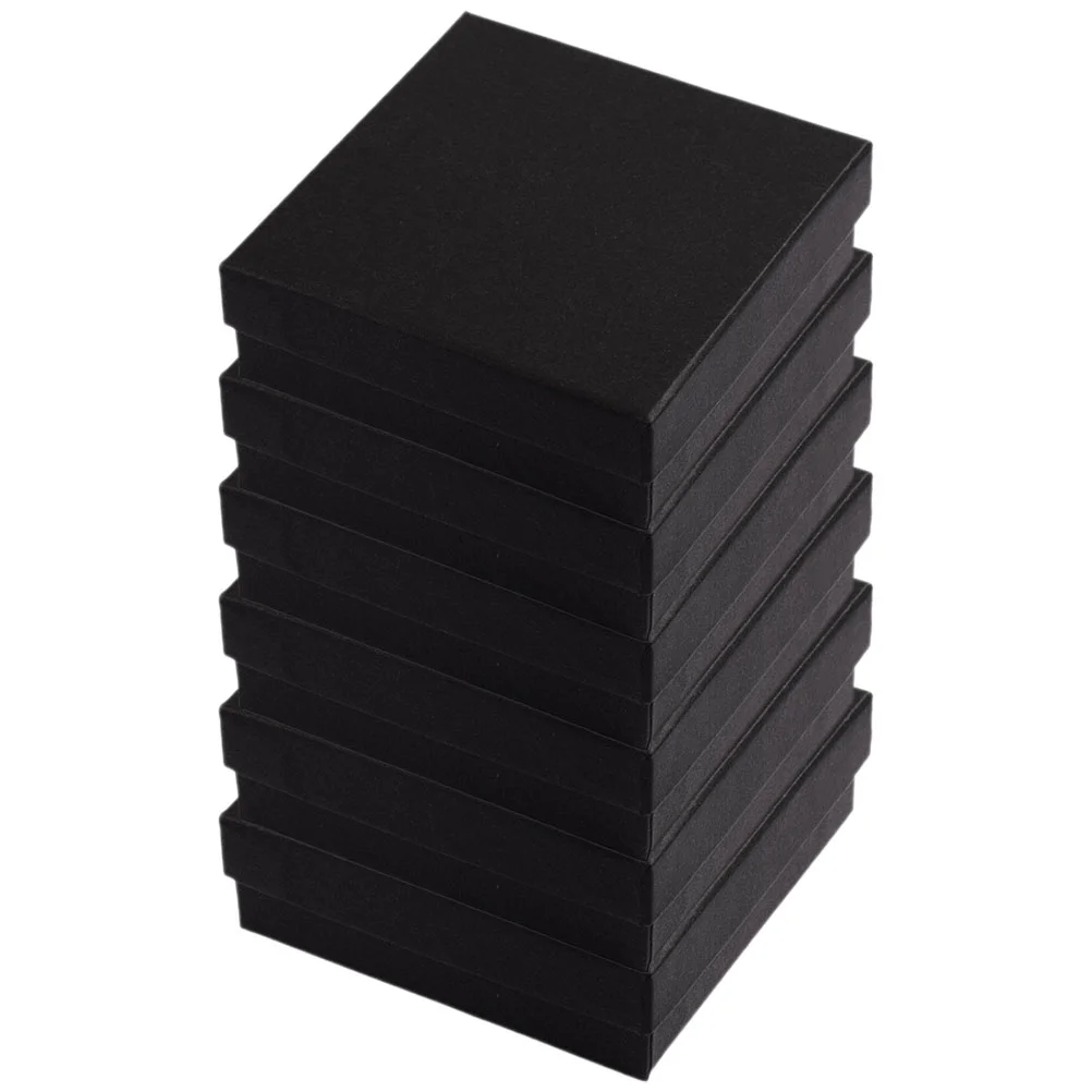 

Bulk Items for Gifts Jewelry Box Boxes Paper Jewellery Cases Black Cardboard Small Man