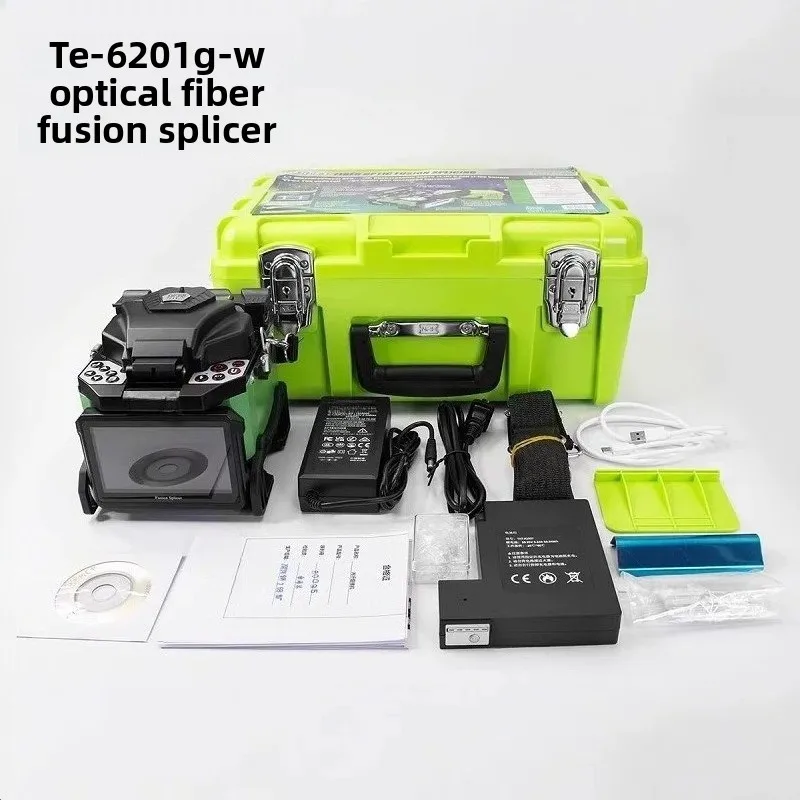TE-6201G-W 8201G-W Automatic Optical Fiber Welding Hot Melt Optical Cable Machine