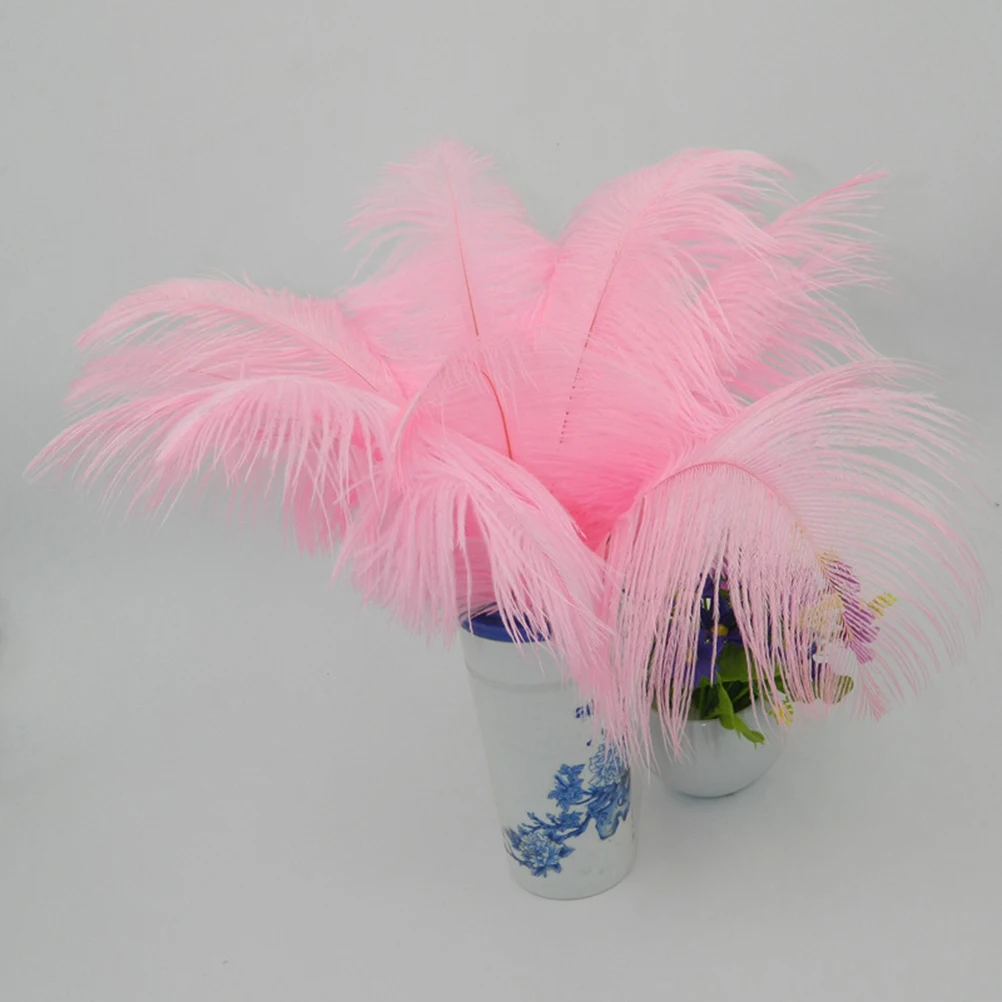 

10 шт. искусственная свадебная маска страуса украшения маскарадные вечерние украшения перья