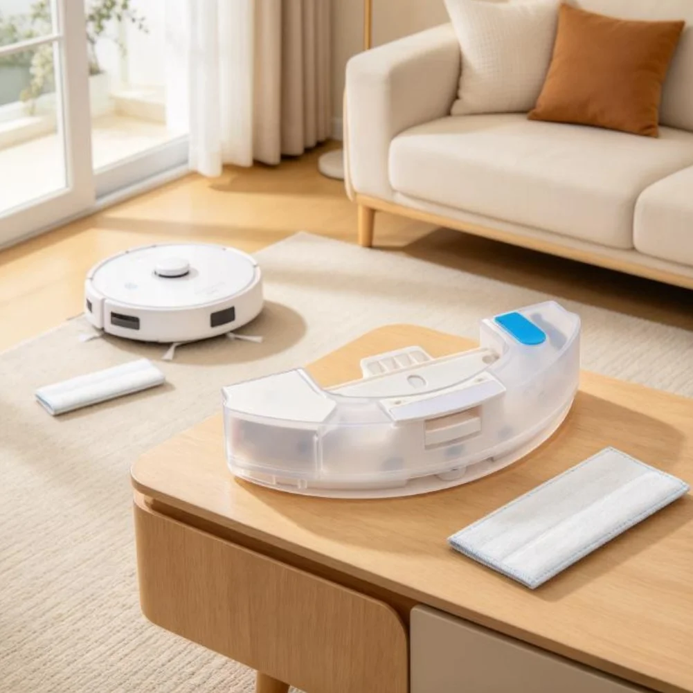 For Robot Vacuum Mop Water Tank Compatible with For Ecovacs For T9 201-2021-0002 Transparent Design Easy Refill