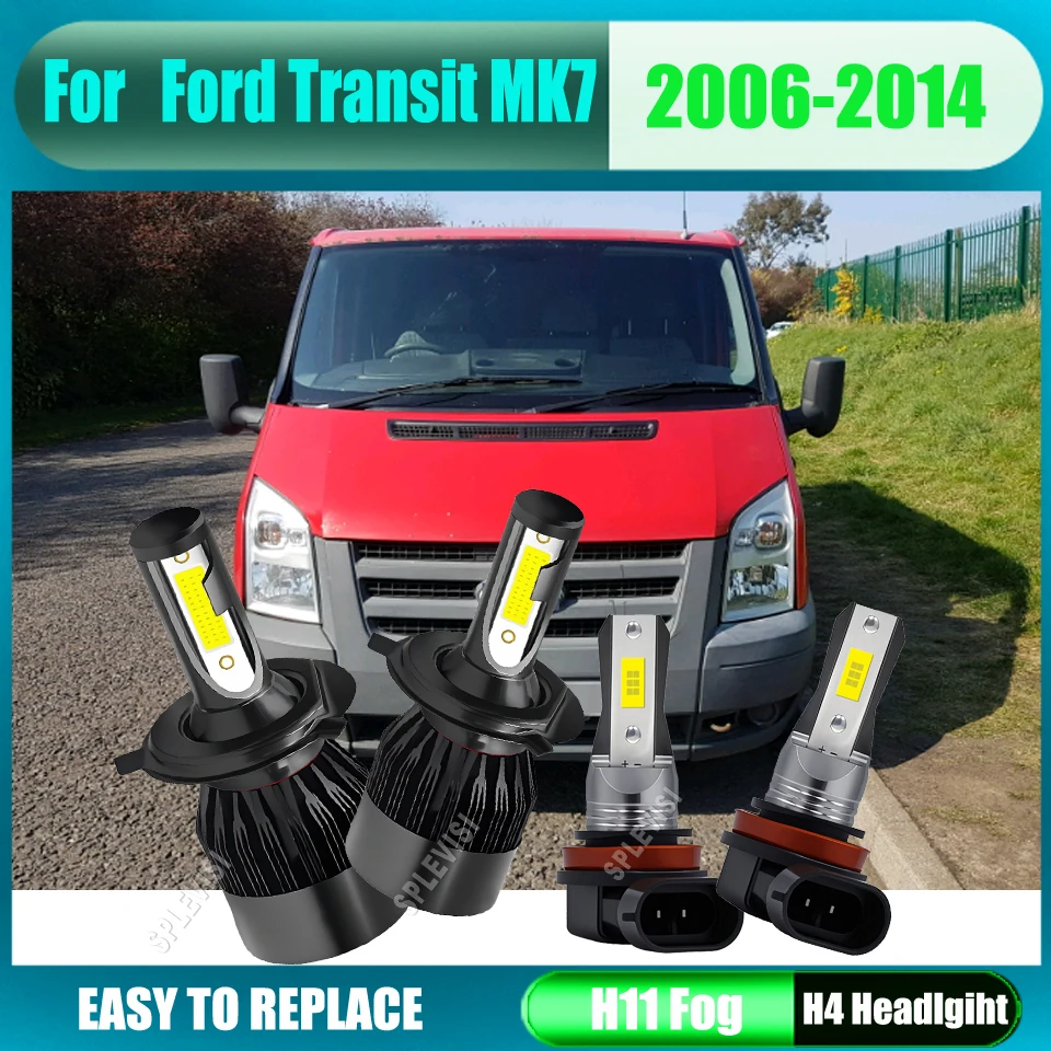 

LED Headlight Foglight High-Quality with Long Service Life For Ford Transit MK7 2006 2007 2008 2009 2010 2011 2012 2013 2014