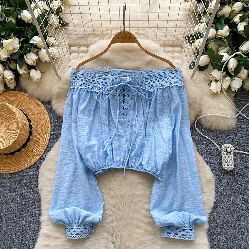 Design sense off shoulder long - Blouse Off Shoulder ulasan dan harga