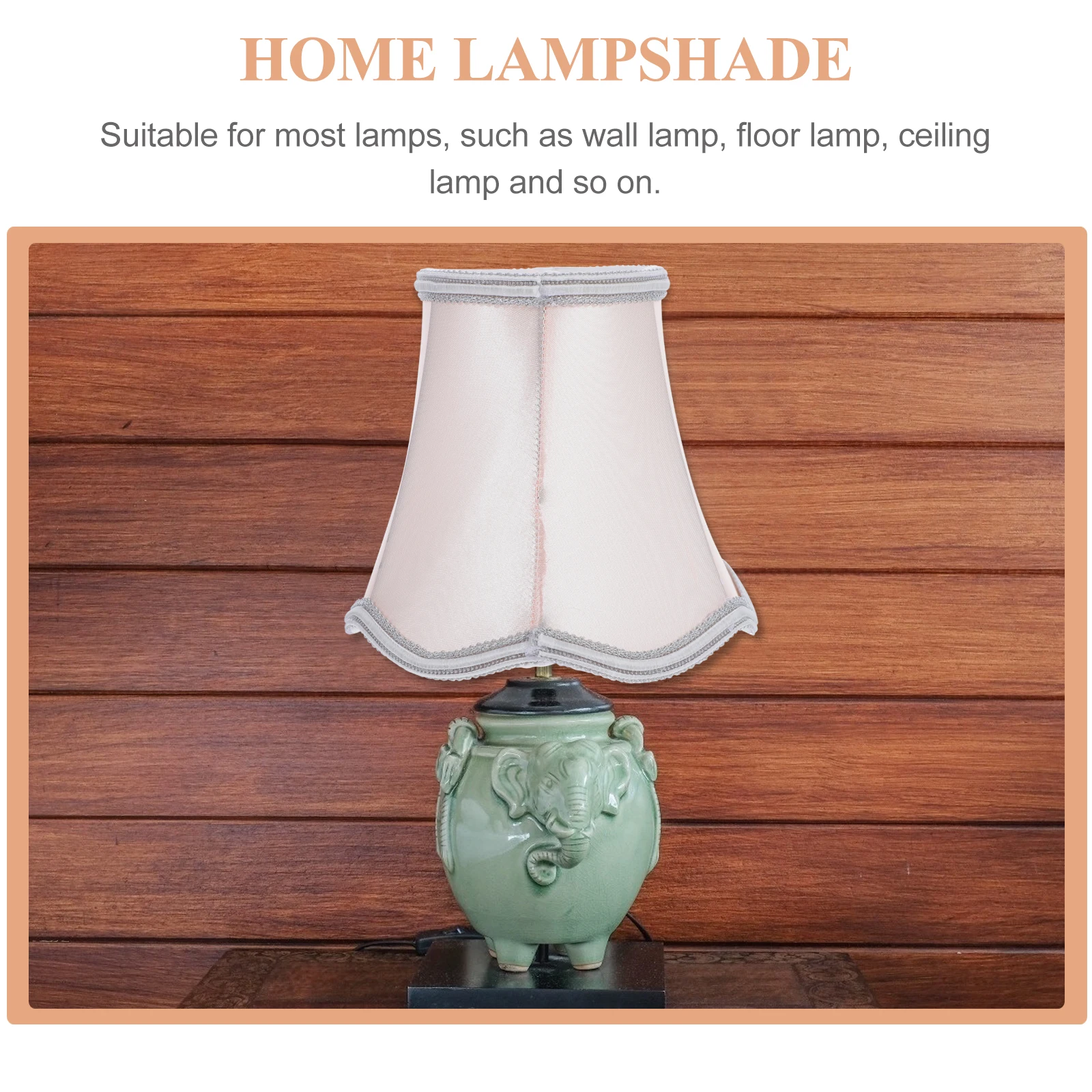 

Modern Cloth Lampshade for Wall Floor Ceiling Lamps Dustproof Light Cover Home Decor Simple Style Warm Atmosphere