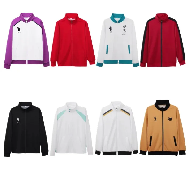 

Сиси 2233 Хайкю Косплей Костюм Карасуно Фukurodani Академии Школьная форма Пальто MABY Nekoma Волейбольный клуб Джерси Sportkl