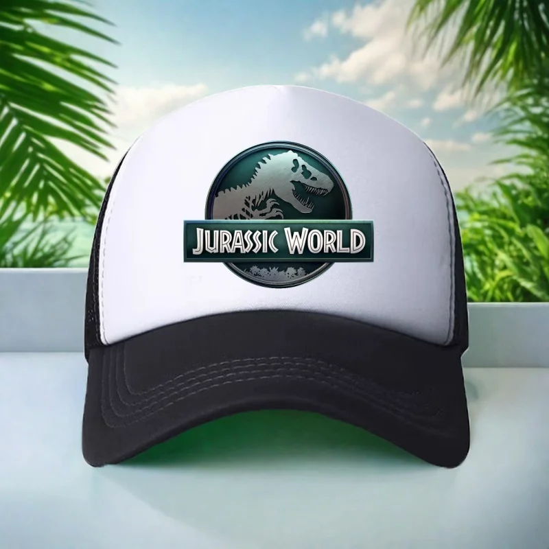 

Детская кепка с изображением динозавров из «Мира Юрского периода», спортивная, пляжная, дышащая, повседневная, для мальчиков и девочек 6-15 лет, 58 см, молодежная, солнцезащитная.