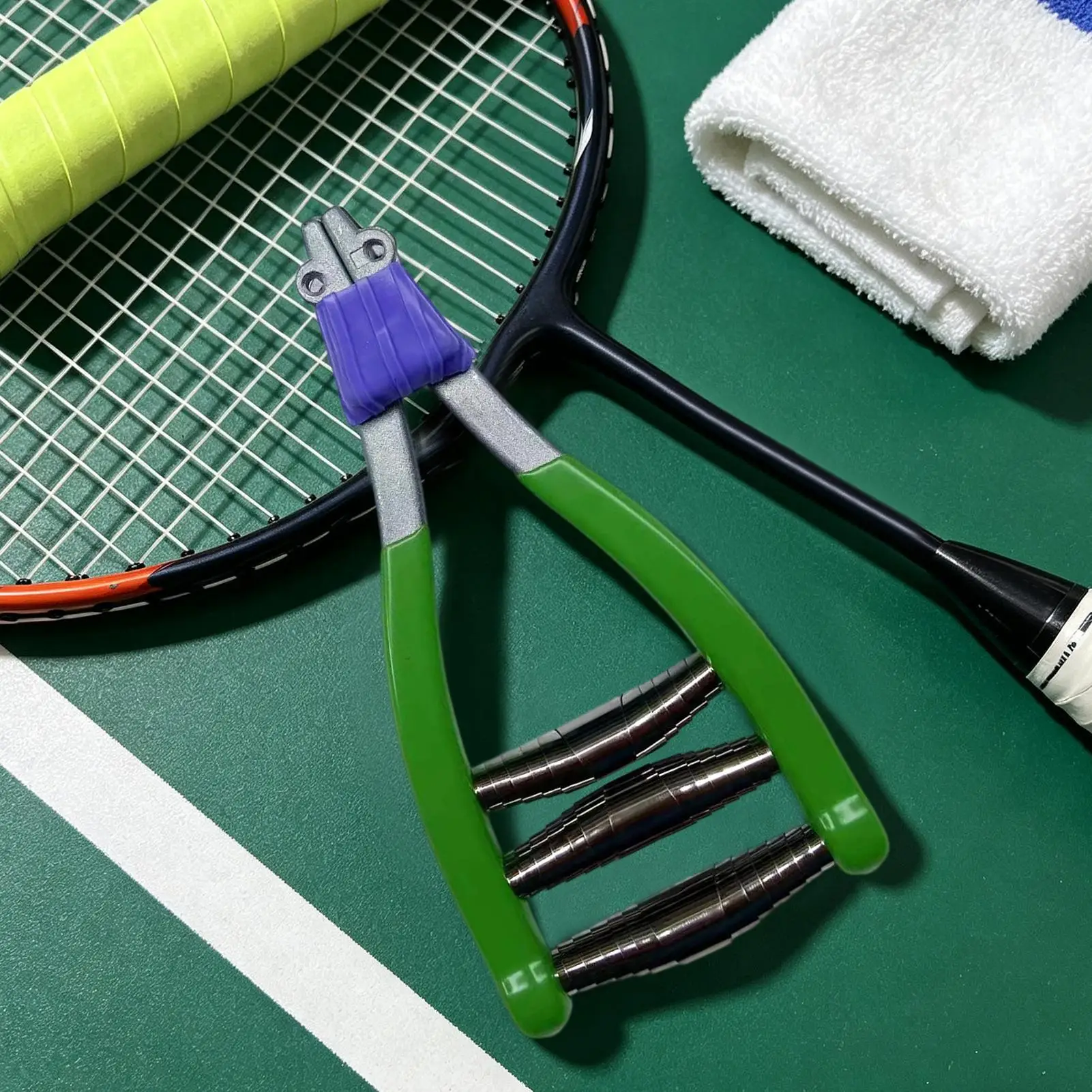Tennis Stringing Machine Wide-Head 3-Spring Starting Pliers Tennis Stringing Tools For Badminton Sports Racquet Paddle Gym
