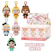 CRYBABY Crying Again Series-Vinyl Face Blind Box Mystery Box Guess Bag Toys Doll Cute Anime Figure Crying Baby Desktop Ornaments