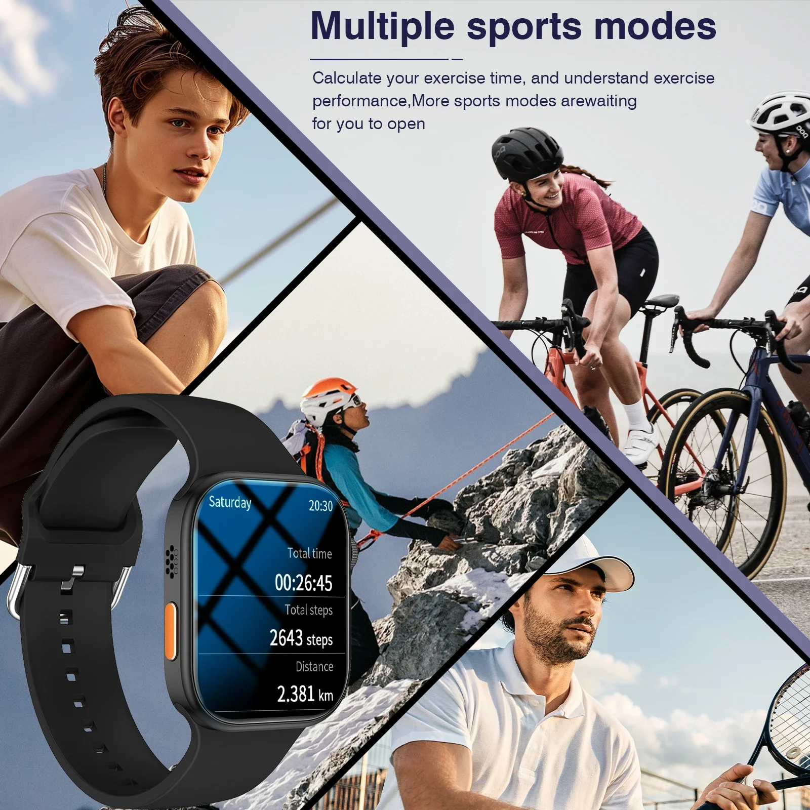 ساعة ذكية للرجال والنساء ساعات المعصم ساعة ذكية رسالة مراقبة اللياقة البدنية سوار هدية عيد ميلاد ساعة إلكترونية لنظام أندرويد IOS