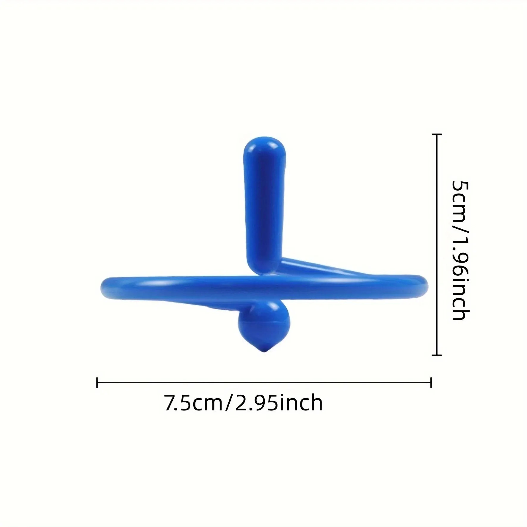 4pcs Floating Exclamation Mark Gyroscopic Decompression Toy, Family Entertainment Small Toy