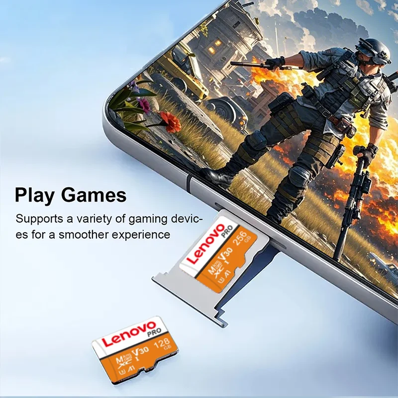 Lenovo Mini SD Flash Memory Card 512GB Micro TF SD Card 256GB Video Monitoring TF Card 128GB 64GB For Phones Drone Camera view 6