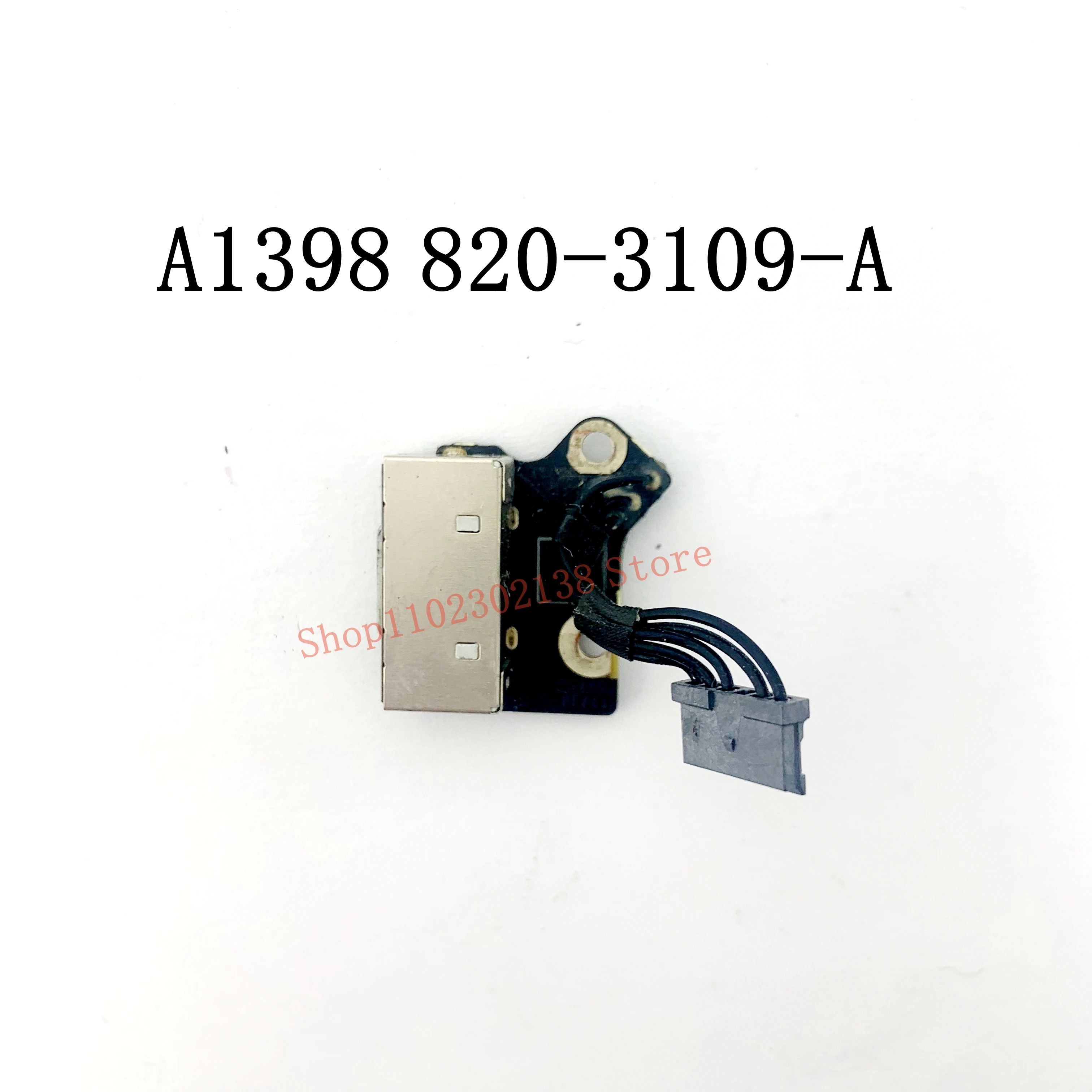 For Macbook Pro Retina 15 inch Charging Port A1398 820-3109-A 820-3609-A Power DC Jack Fits 2012 2013 2014 2015 Year 100% Tested