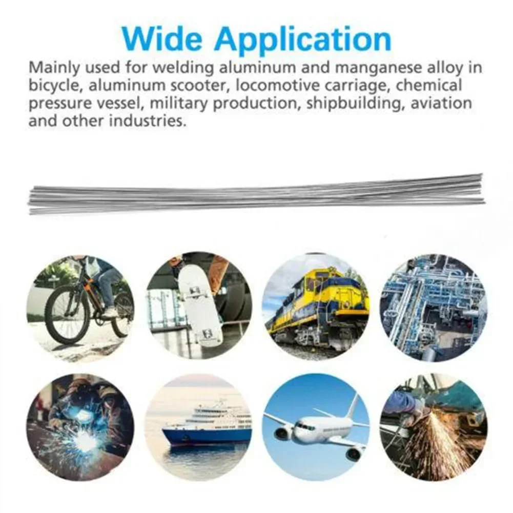 20Pcs 1.6mm Aluminum Welding Rods Low Temperature Welding Solder Repair Rods Rod Solder For Soldering Aluminum No Need Solder P