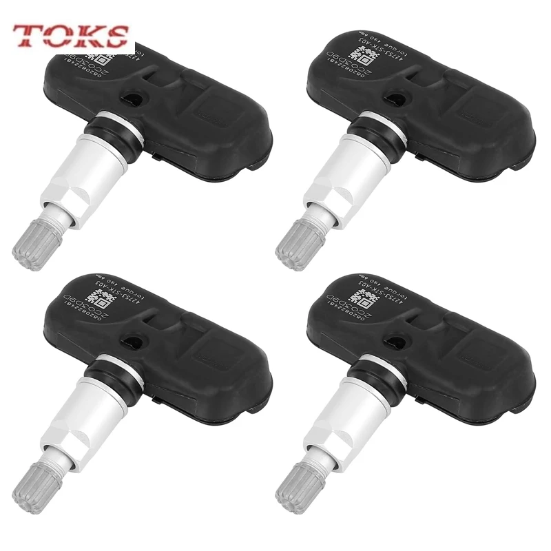 4Pcs Car TPMS Sensor 42753STKA04 for Acura MDX TSX RDX Honda Pilot Tire Pressure Sensor Monitoring System