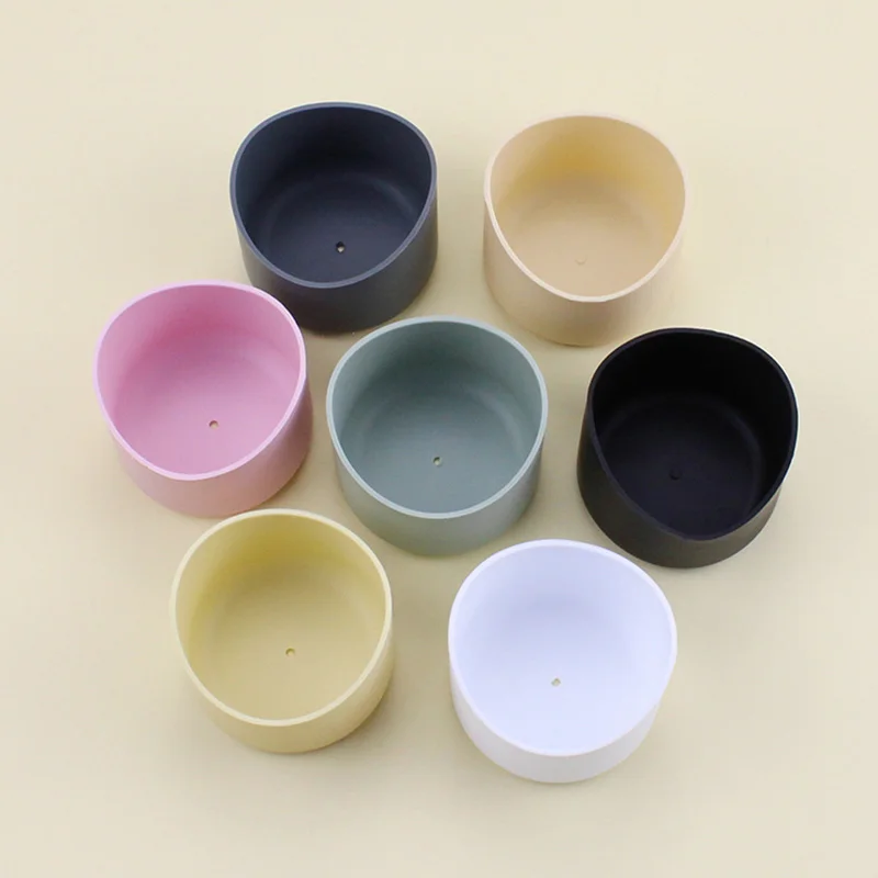 6/6.5cm Protective Silicone Boot Sleeve Compatible with 12oz-40oz Water Bottles Tumbler Anti-Slip Bottom Sleeve Cover