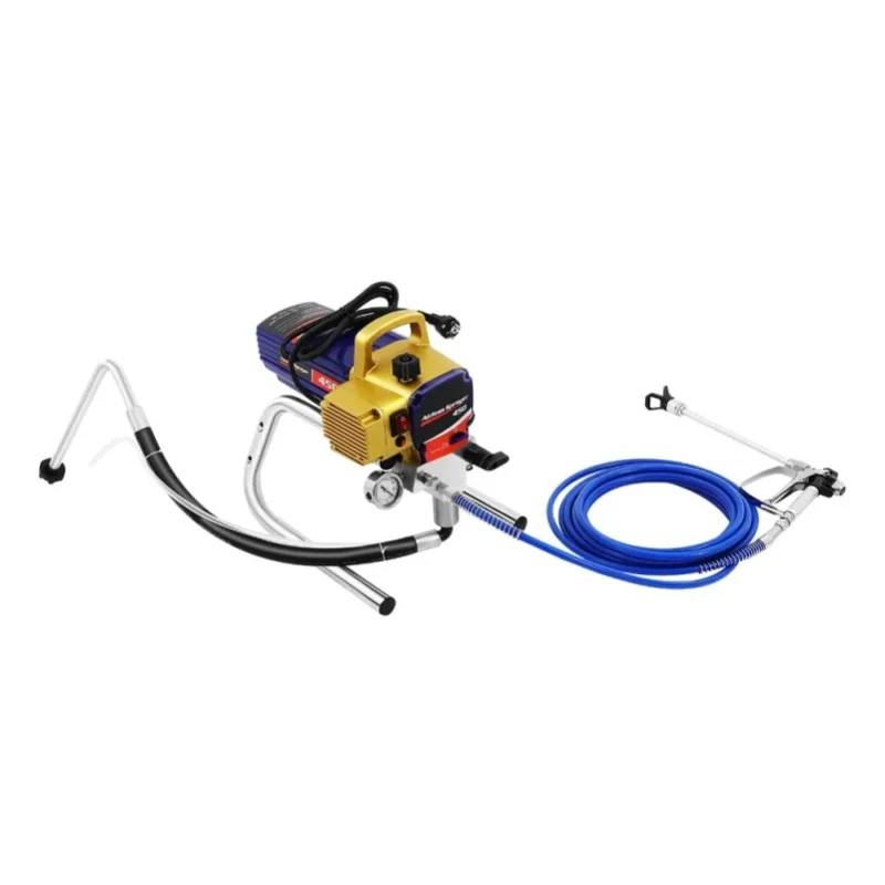 220V Professionelle Farbspritzpistole, Hochdruck-Airless-Spritzgerät, Elektrischer Farbsprüher, 1500W Reinkupfermotor