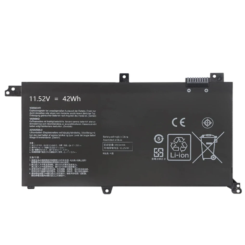 Go! B31N1732 Battery for Asus VivoBook S14 S430FA S430FN S430UA S430UF X430FA X430FN X430UF K430FA R430FA V430FA S4300 F U VX60G