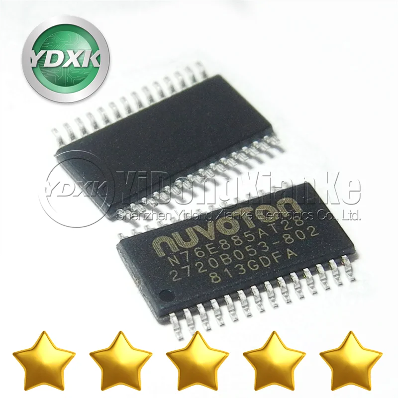 N76E885AT28 TSSOP28 MAX1945REUI+ Electronic Components MAX1968EUI+T MAX3243EIPWR MAX7456EUI