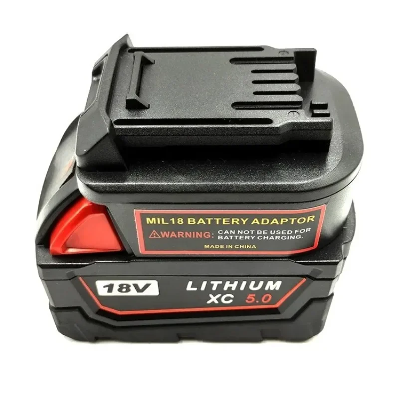 Battery Adapter Converter for Milwaukee/Devon 18/20V Li-ion Batteries To Compatible for Worx 5-pin 20V Lithium-ion Power Tools