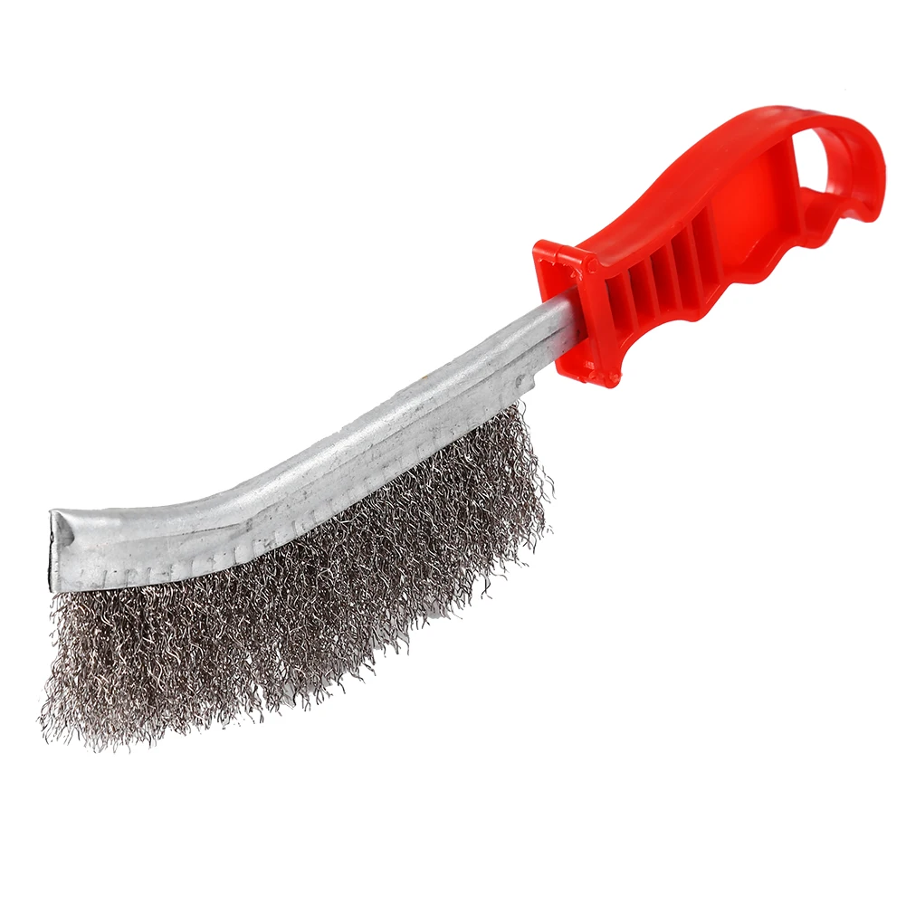 Heavy Duty Wire Hand Brush Stainless Steel  Rust Paint Removal Tool New Cleaning Tools Brush
