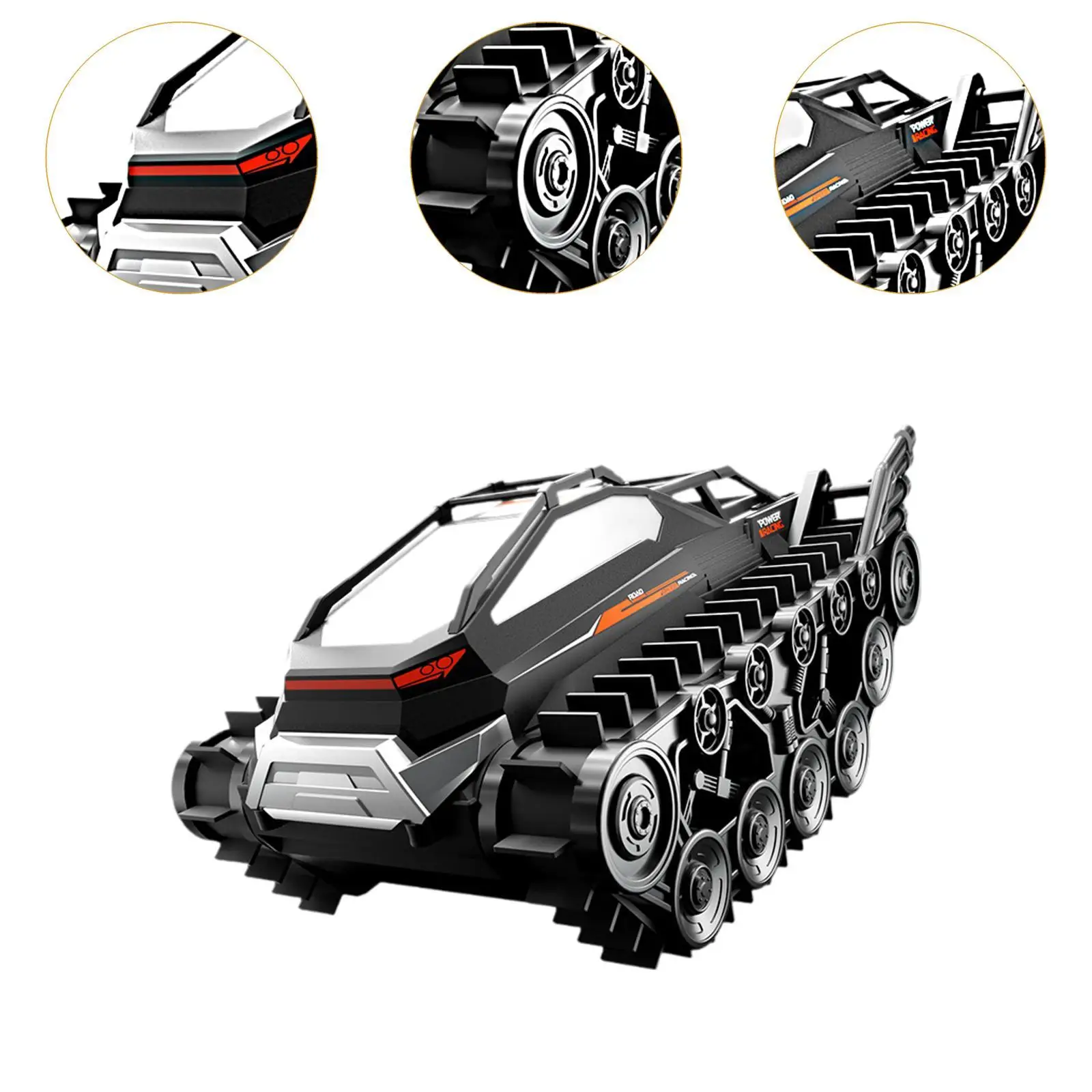 Coche eléctrico RC, recuerdo de fiesta de coche teledirigido para niños, juguete de tanque anfibio, tierras