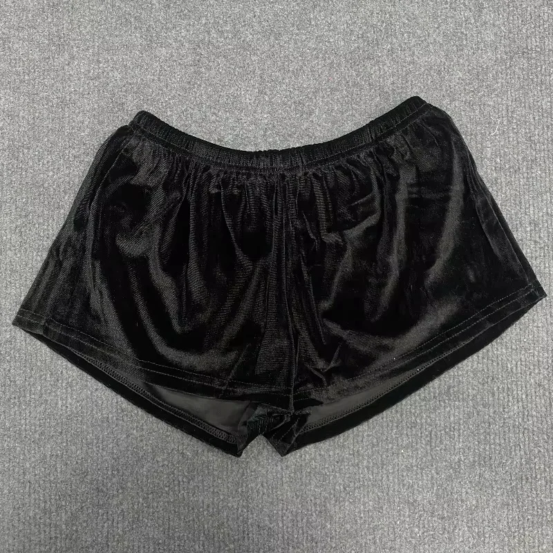 Retro fashion Gothic breathable casual tight pants, low waisted women's shorts, summer hot brick decoration
