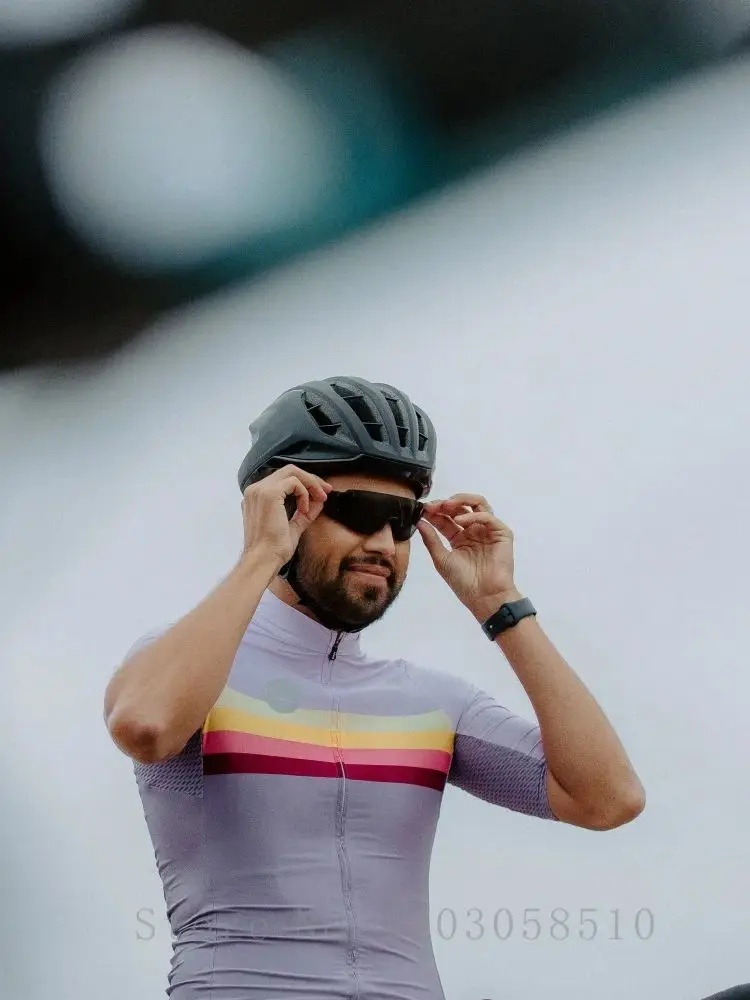 AliExpress WYN Cycling Jersey Man Breathable Bicycle Biking Clothing Solid with Pockets Men's Cycling Top Shirt MTB Bike Riding Clothes