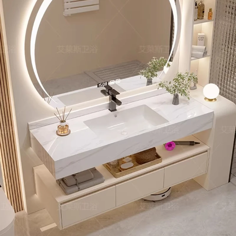 

Makeup Organizer Bathroom Cabinet Storage Vanity Dressers Toilet Bathroom Cabinet Modern Luxury Archivadores Home Furniture