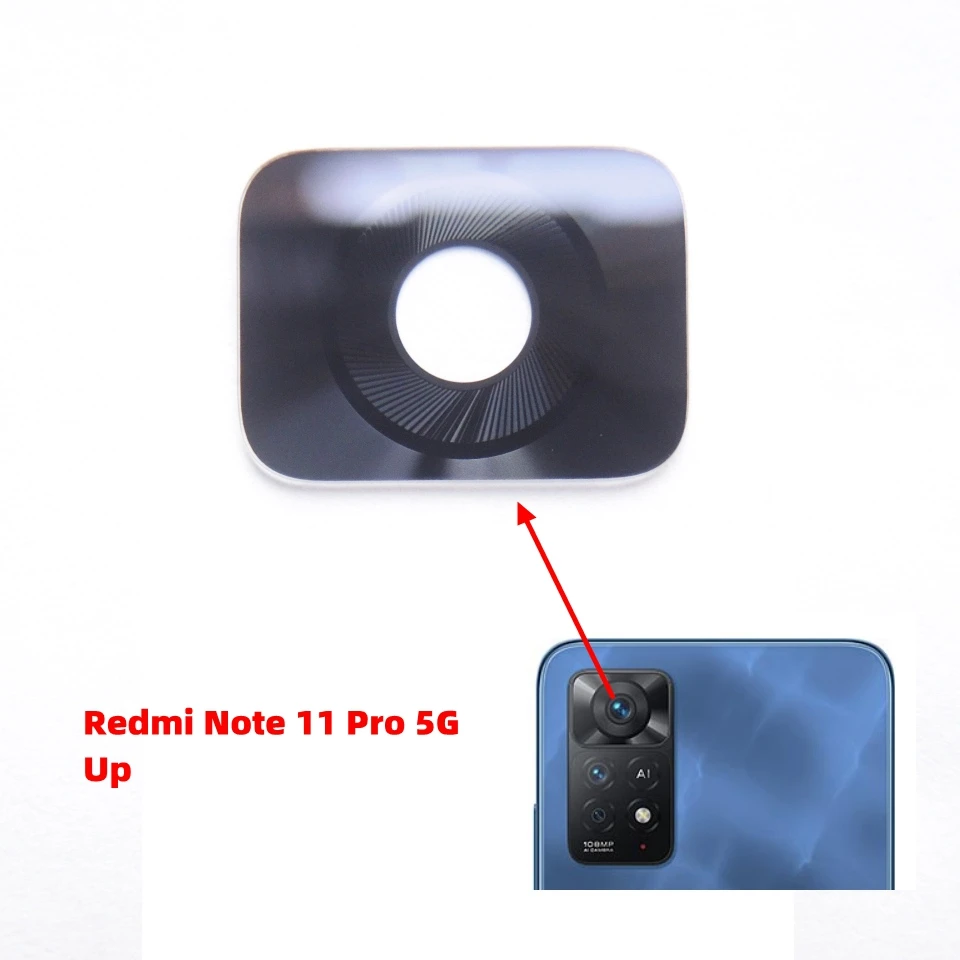 Camera Lens Glass For Xiaomi Redmi Note 11 , 11S, 11 Pro 4G/5G  Back Camera Glass Lens Smartphone Parts