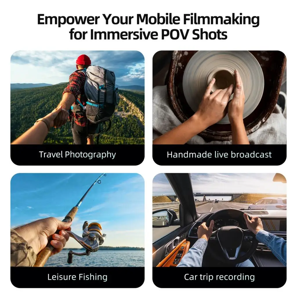 Vamson سيليكون المغناطيسي الرقبة عقد جبل للهاتف المحمول آيفون 15 هواوي سامسونج المضادة للاهتزاز الحبل حزام قوس الملحقات