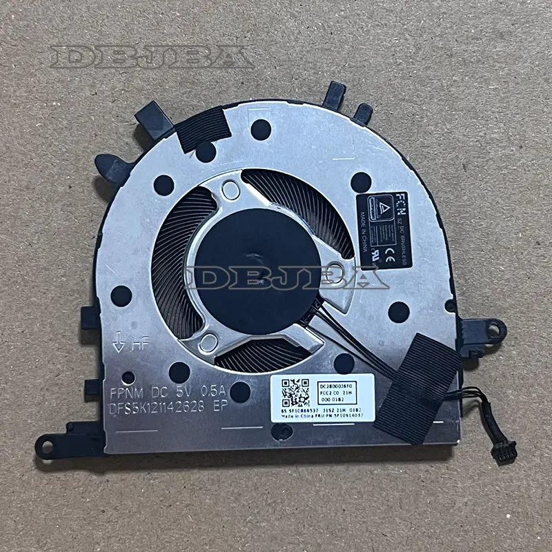 Laptop CPU Cooling Fan For Yoga Slim 7 Carbon 13IAP7 82U9 82V4 13IRP8 83AY 5F10S14037 DC28000J6F0 DFS5K121142628 FPNM 5V 0.5A