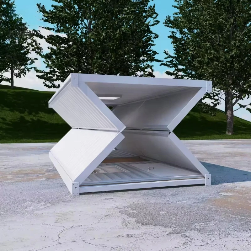 Customized Folding House for School or Clinic Portable Collapsible Prefab Room for Temporary Classroom or Medical Post