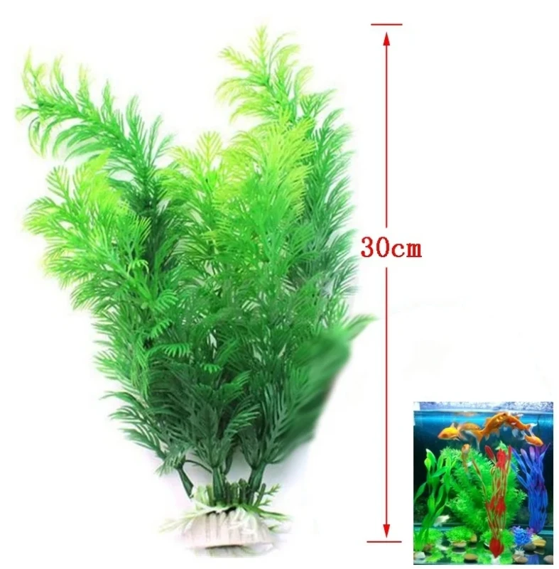 

Aquarium Simulation Plants Aquatic Fish Tank Plants Artificial Aquatic Plants Plastic Artificial accessories Fish Tank Decora