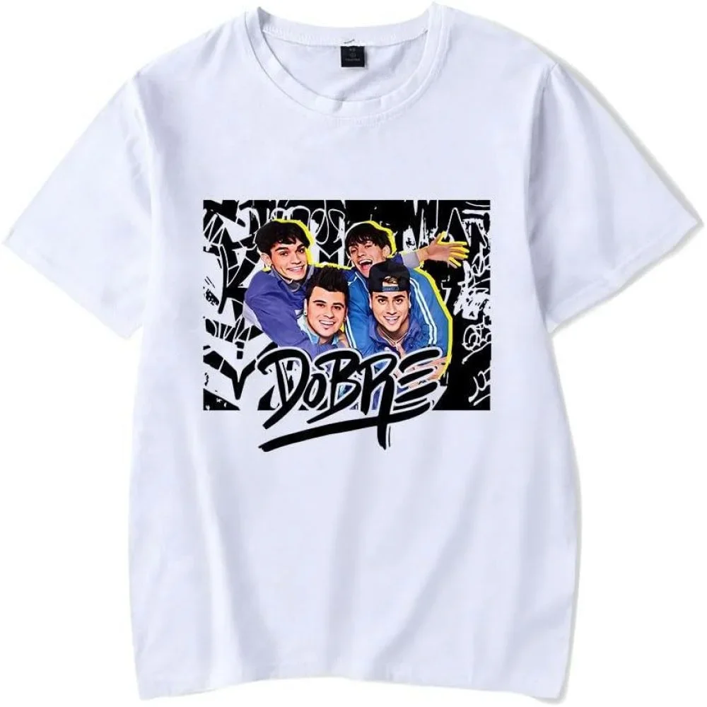 Dobre Brothers Short Sleeve T-shirt Merch Unisex Fashion Crew Neck Top