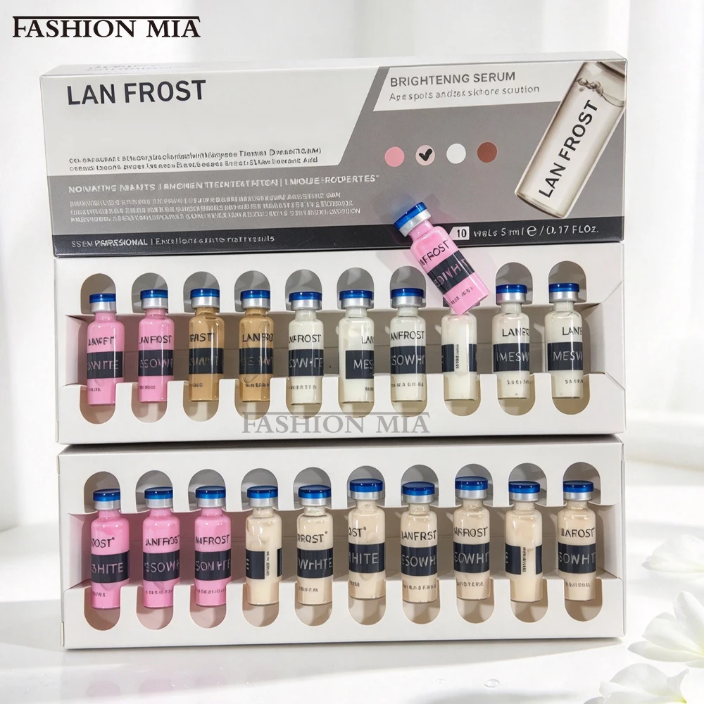 Korea 5ml Facial BB Cream Foundation Glow Ampoule Skin Booster Whitening Sun Protection Cream Covers Dark Circles Skin Beauty