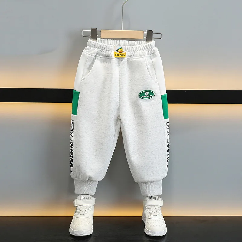 2-10Years Joggers Sweatpants for Kids Boys Casual Pants Gyms Workout Track pants Spring Autumn Cotton Sportswear Teens Trousers