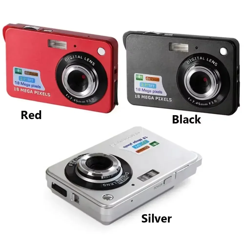 

18 MP with LCD Screen Rechargeable HD Digital Camera CCD Video Camera Outdoor Anti-Shake Support Sd Card Child Cameras