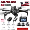 新しい AE86 Pro Max プロフェッショナル ドローン 4K ESC デュアル カメラ 360 °   障害物回避 50 倍ズーム オプティカル フロー ポジショニング 折りたたみ式ドローン 2