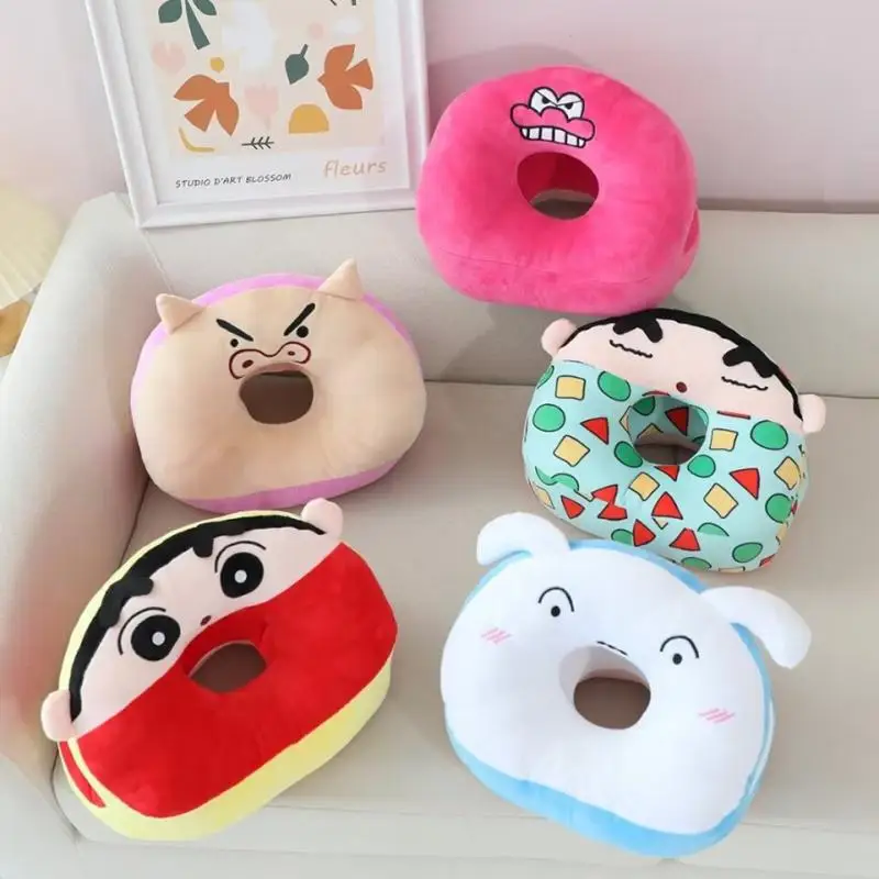 

Cute Cartoon Crayon Shin-chan Nohara Shiro Buriburizaemon Plush Sleeping Pillows On Students' Desks Office Nap Pillows Gift