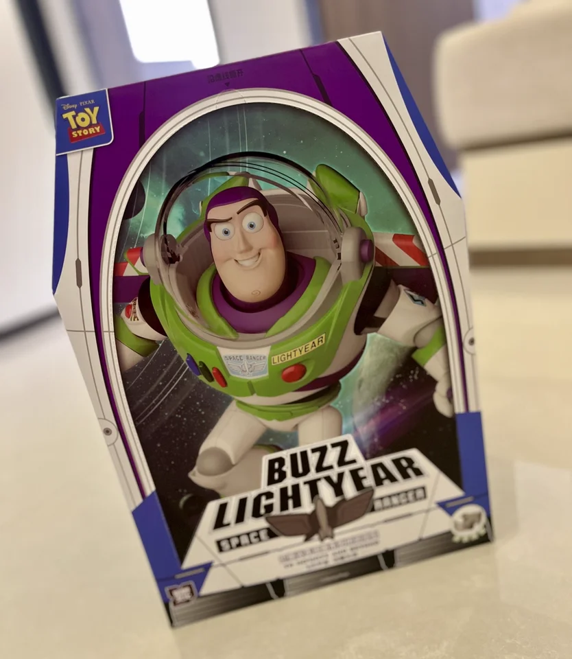 Authentiek Toy Story Buzz Lightyear geassembleerd model Sam's Club, dezelfde stijl, groot formaat, decoratie, verjaardagscadeau