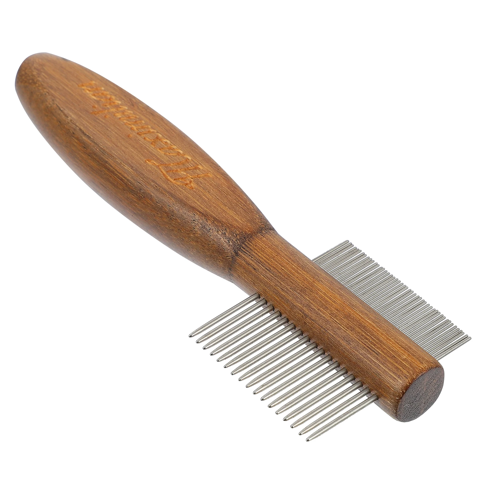

1pc Double Row Comb Dog Grooming Brush Hair Shedding Remover Tool Flea Remover Cat Dog Supplies Pet Hair Cleaner Durable