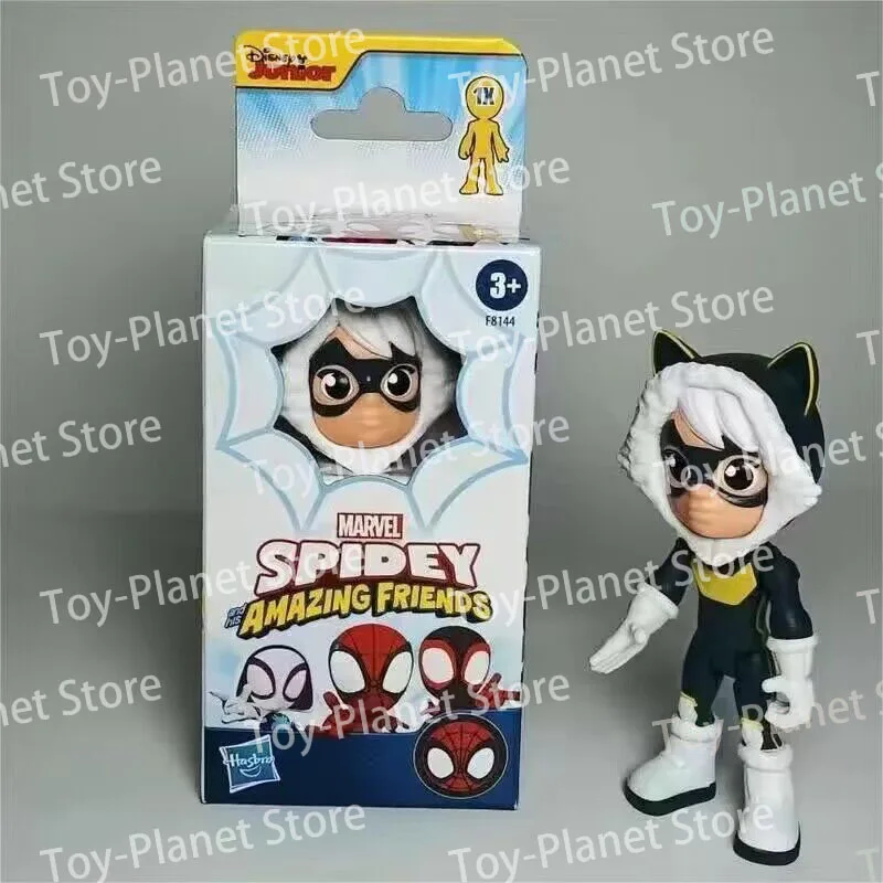 Marvel Legends Spiderman Spider Man Spidey And His Amazing Friends Black Cat Action Figures Kids Christmas Customized Gifts Toys
