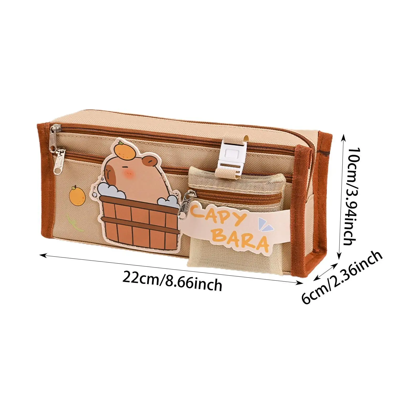 مقلمة مقلمة ذات سعة كبيرة وقابلة للحمل ومتعددة الأغراض #6